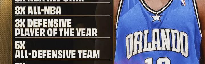 入选名人堂！NBA官方晒出霍华德所取得的成绩